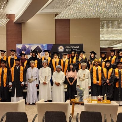 MCBS Oman’s First institute to offer BTEC Level III celebrated the graduation of new batch of students