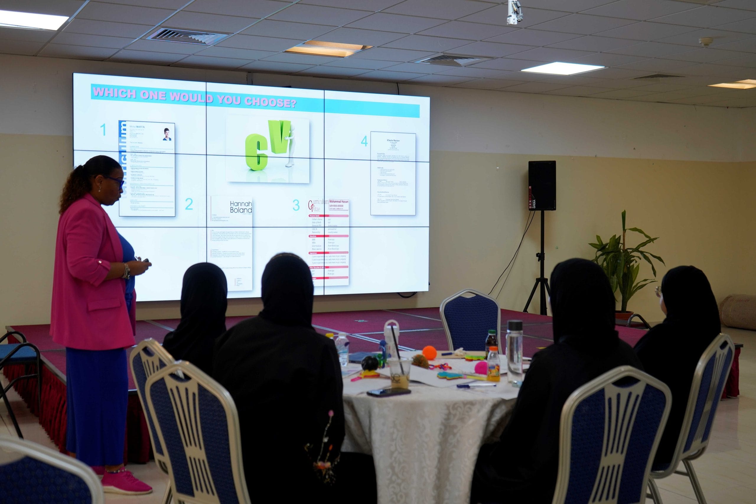 Employability Skills Workshop (Tajseer): CV Writing Workshop