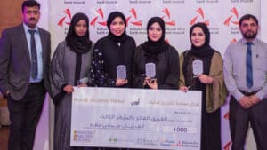 Group photo of men and woman