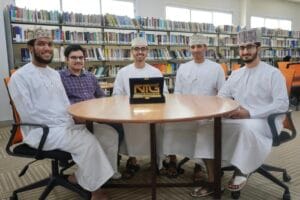 Group photo of MCBS students