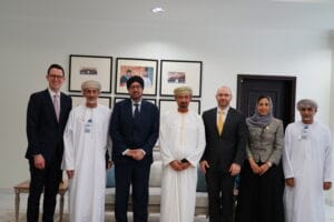 Group photo of MCBS and Boeing personnel