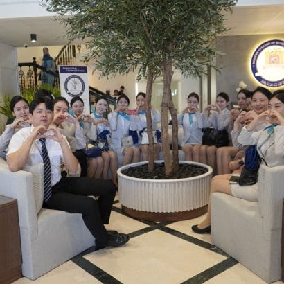 International students from Korea explored Aviation and Airport Management Programs at the Modern College of Business and Science