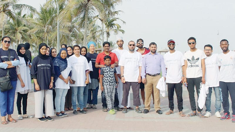 MCBS holds cleanup in tie-up with Muscat Municipality