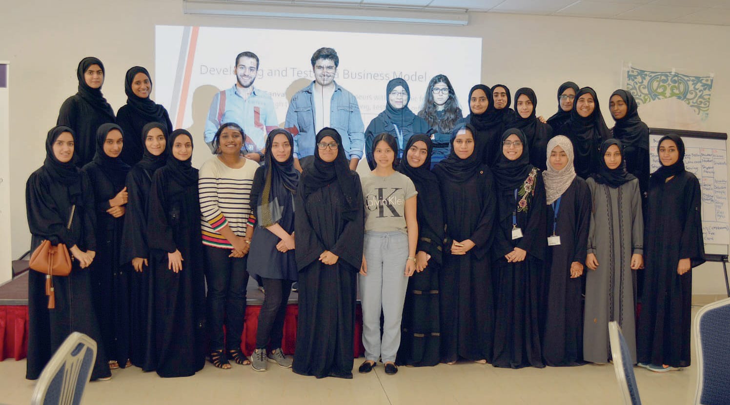 CEBI organizes a business model canvas workshop at MCBS