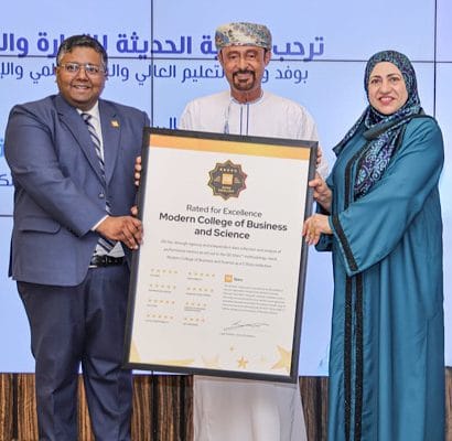 Modern College of Business and Science awarded QS 5 Stars, joining the global elite