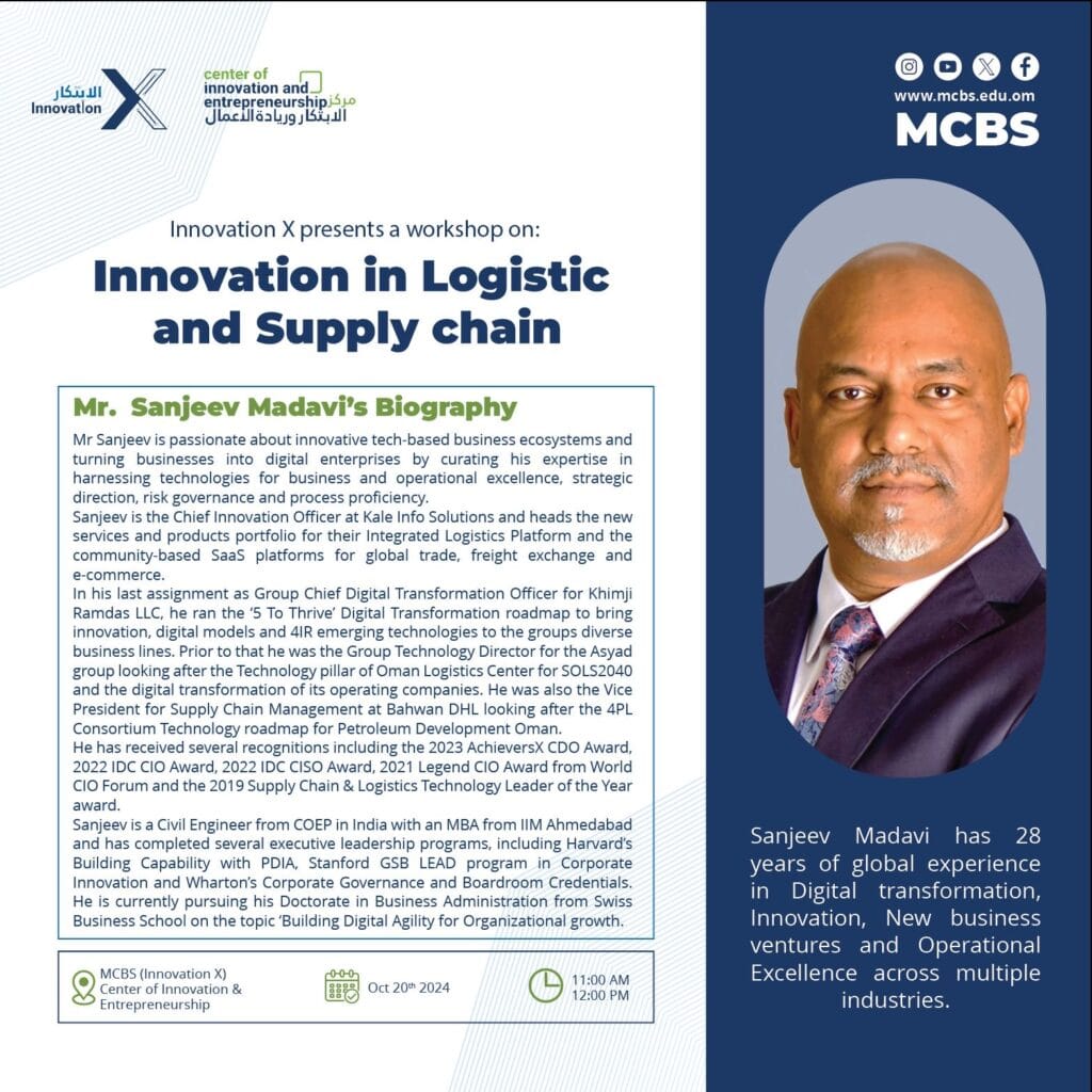 Innovation in Logistics and Supply Chain