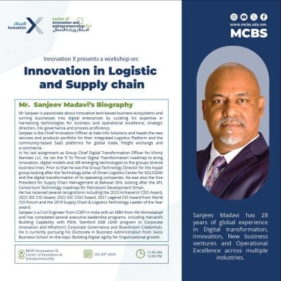 Innovation in Logistics and Supply Chain